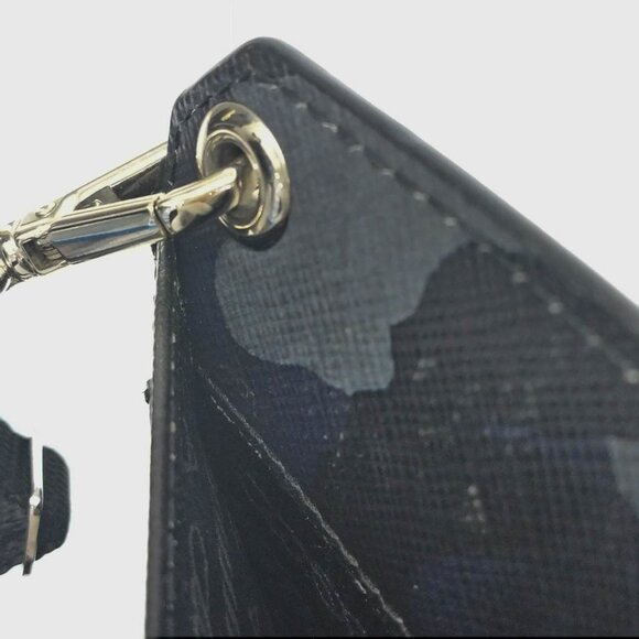 PRADA Black Leather Saffiano Shoulder Bag - Picture 14 of 14